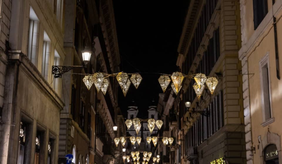 Itinerario di Natale: scopri la magia delle luci natalizie a Roma
