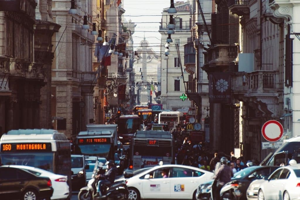 roma traffico